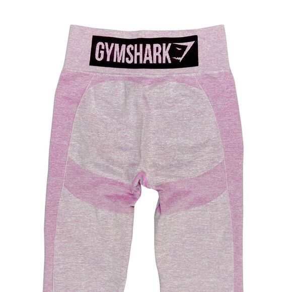 Gymshark Flex Butt Out High Waisted Leggings Sz S Pink Two Tone Athletic Workout - Picture 6 of 13